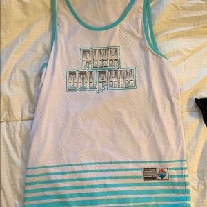 Pink dolphin tank top